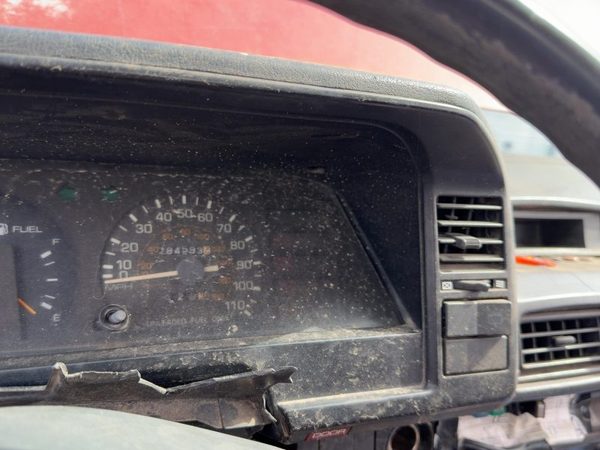 1988 Toyota Corolla FX Trim Bezel Around Speedometer Dash Surround Panel Gray FX — photo 2