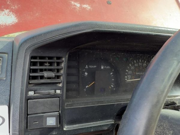 1988 Toyota Corolla FX Trim Bezel Around Speedometer Dash Surround Panel Gray FX — photo 7