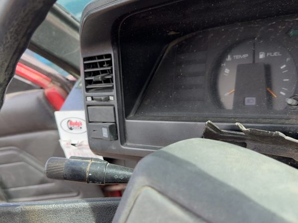 1988 Toyota Corolla FX Trim Bezel Around Speedometer Dash Surround Panel Gray FX — photo 4
