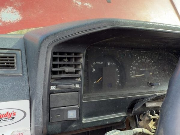 1988 Toyota Corolla FX Trim Bezel Around Speedometer Dash Surround Panel Gray FX — photo 6