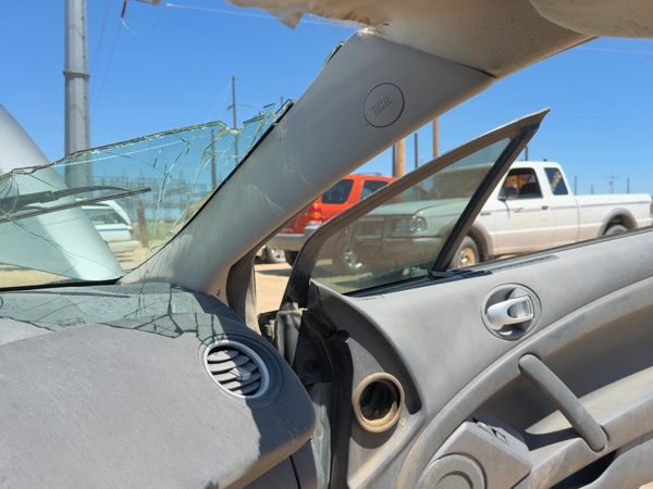 07 Eclipse Passenger Right A Pillar Trim Windshield Post Panel Oem Gray — photo 1