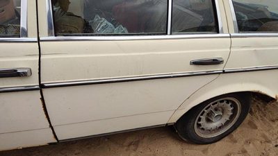 1980 Mercedes 300d Rear Door LH White