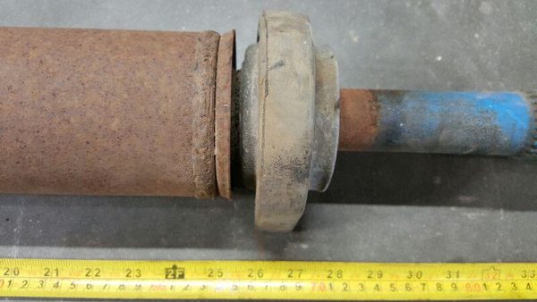1999-2002 Ford F250 Oem Rear Drive Shaft 158 Wb Automatic 4Wd Xl F81z4r602kde — photo 3