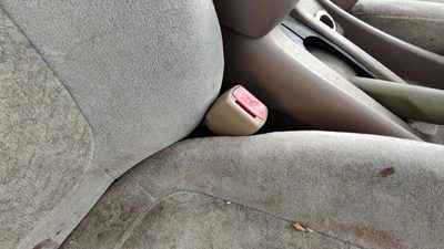 2000-2003 Nissan Sentra Passenger Right Front Seat Belt Buckle Receiver Sand H
