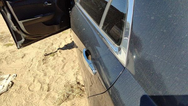 2011 Chevrolet Malibu Rear Door LH 58U Black Granite — photo 2