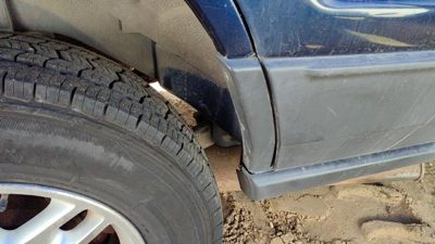 2003-2004 Jeep Grand Cherokee Passenger Right Rear Moulding On Quarter Panel Oem