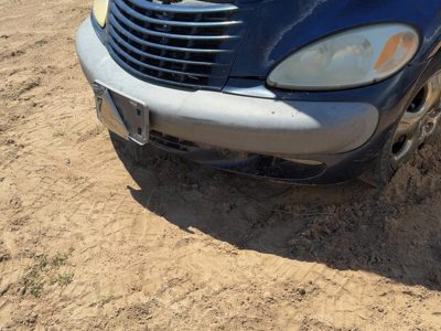 2001-2005 Chrysler Pt Cruiser Front Bumper Cover Assembly Oem Blue Pb7