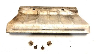 88-91 Gmc Sierra 2500 Skid Plate With Hardware Bolts Aluminum Factory Shield Oem