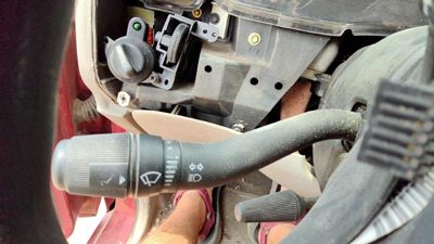 1999-01 Mazda B2500 Turn Signal Switch Windshield Wiper Column Control Lever Oem