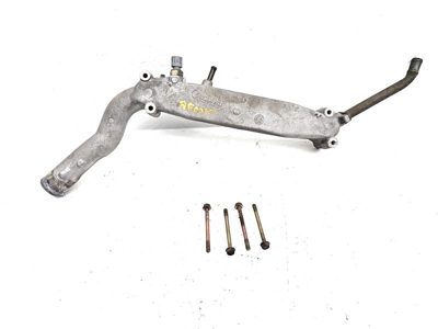 96-02 Subaru Legacy Coolant Cross Over Pipe With Bolts Hardware Oem