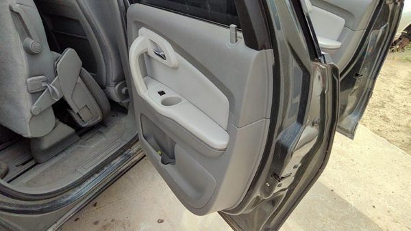 09-12 Traverse Passenger Right Rear Door Trim Panel With Switches Back Gray — photo 2