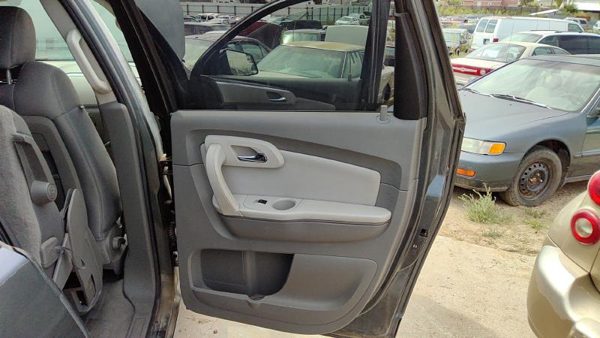 09-12 Traverse Passenger Right Rear Door Trim Panel With Switches Back Gray — photo 1
