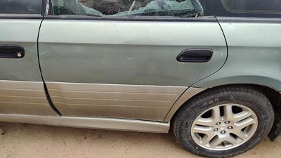 2004 Subaru Legacy Rear Door LH Green
