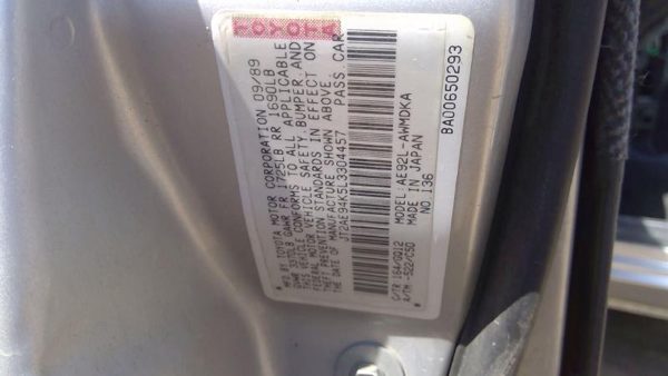 1990 Toyota Corolla — vehicle photo 4