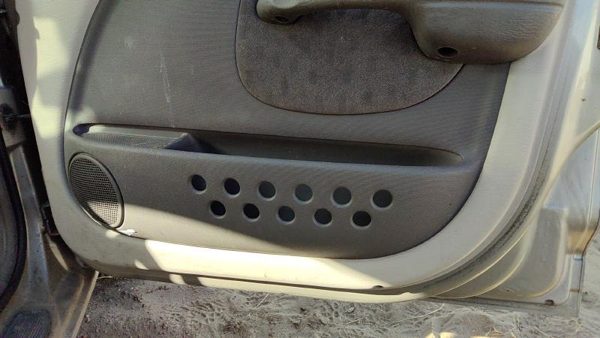 01-02 Pt Cruiser Passenger Right Front Door Trim Panel With Switches Fl Taupe — photo 6