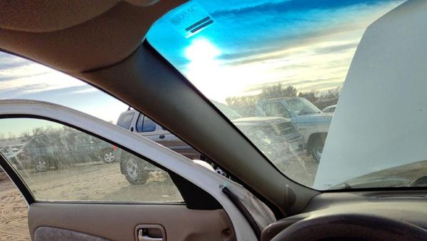 00-04 Nissan Sentra Driver Left A Pillar Trim Windshield Post Panel Oem Sand H — photo 1
