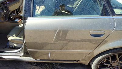 2002 Audi A6 Rear Door LH Gold