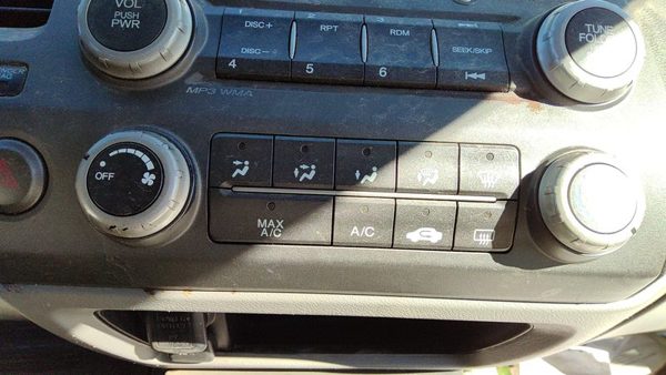 06-11 Civic Temperature Control Module In Dash Heater Ac Head Unit Sedan Oem — photo 2