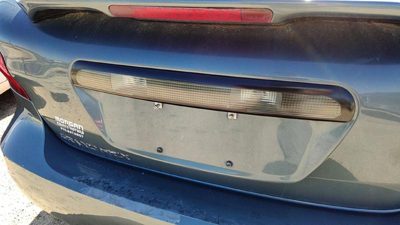04-08 Pontiac Grand Prix License Plate Trim Surround Panel Oem Tail Trunk Finish