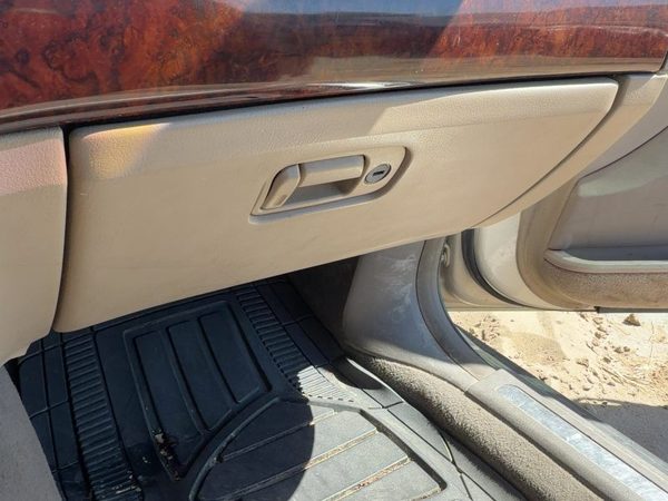 2001-2002 Lincoln Ls Glove Box Assembly Complete Door With Latch Oem Tan 4H — photo 1