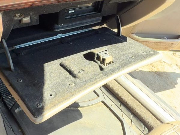2001-2002 Lincoln Ls Glove Box Assembly Complete Door With Latch Oem Tan 4H — photo 5