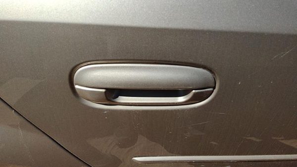 03-07 Cts Passenger Right Rear Outside Door Handle Oem Back Sand Storm 61U — photo 2