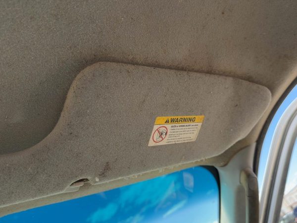 2002-2004 Ford F150 Passenger Right Sun Visor Oem Gray 2L3Z1504104Dab — photo 2