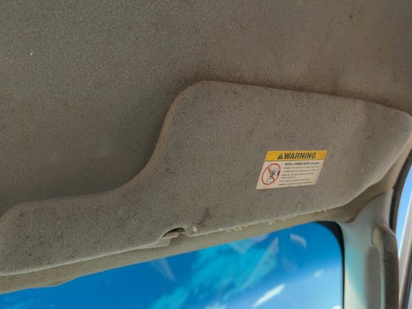 2002-2004 Ford F150 Passenger Right Sun Visor Oem Gray 2L3Z1504104Dab — photo 1