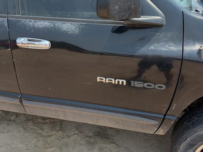 2002 Dodge Ram 1500 Front Door RH Black PX8