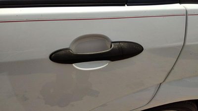 2000 Ford Focus Outside Door Handle LH Station Wagon White Yz