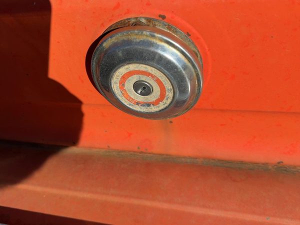1976 Ford Maverick Fuel Tank Door With Hinge Gas Lid Oem Filler — photo 4