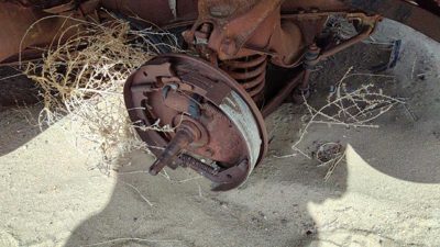 53-54 Chevy Bel Air 150 Sedan Passenger Right Front Spindle Steering Knuckle