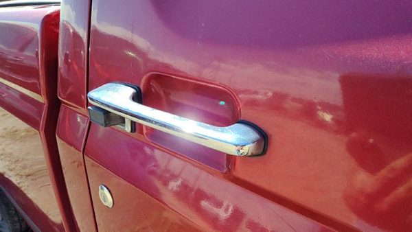1991 Ford F150 Outside Door Handle RH Maroon — photo 3
