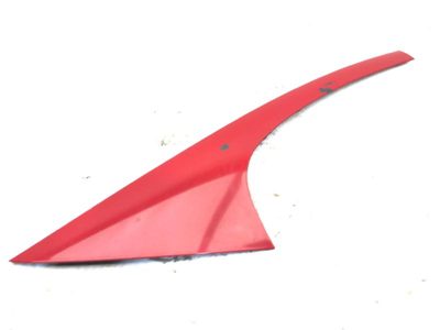 03 Sunfire Passenger Right Rear Moulding On Quarter Panel Red 74U Upper Corner