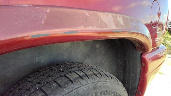 1998-03 Dodge Durango Driver Left Rear Wheel Flare Moulding Oem Back 5fn27zbjae — photo 2
