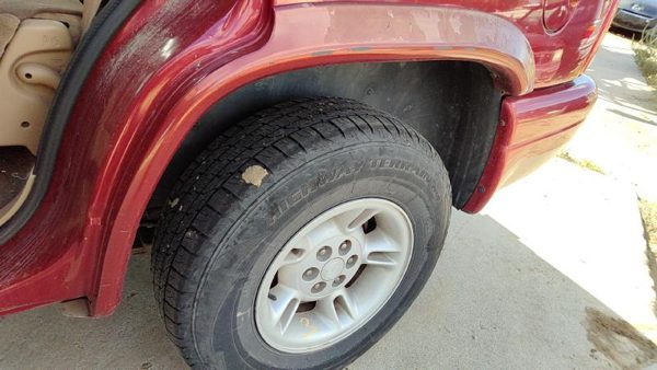 1998-03 Dodge Durango Driver Left Rear Wheel Flare Moulding Oem Back 5fn27zbjae — photo 5