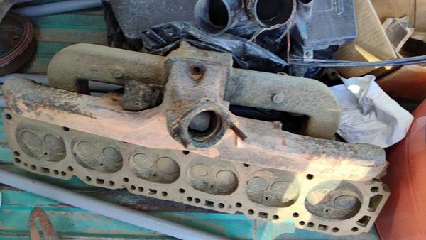 1967-1976 Chevy Van G20 Exhaust Manifold Assembly Oem 4.1L 250 00464136 — photo 4