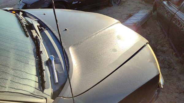2004 Mitsubishi Endeavor Hood C04 Mineral Beige — photo 3