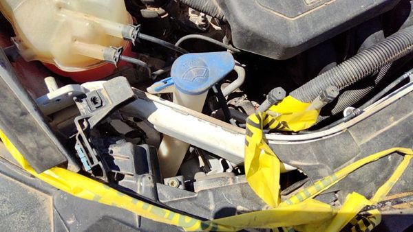2013-2014 Ford Fusion Windshield Washer Fluid Reservoir With Pump Oem Wiper Tank — photo 3