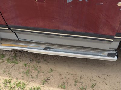 1987-1991 Ford F150 Driver Left Front Moulding From Door Oem Trim Strip