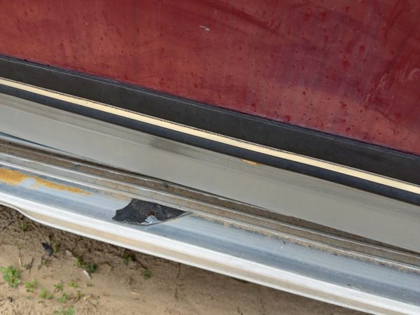 1987-1991 Ford F150 Driver Left Front Moulding From Door Oem Trim Strip — photo 3
