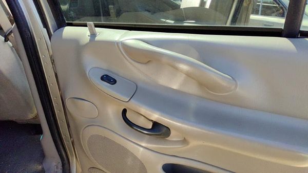 00-02 Expedition Passenger Right Rear Door Trim Panel With Switches Back Tan Fh — photo 4
