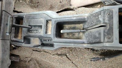 1992 Jeep Cherokee Center Floor Console Assembly Oem At 4X4 Gray