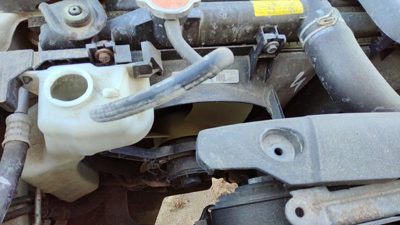 05-14 Legacy Outback Electric Driver Left Cooling Fan Assembly With Motors 2.5L