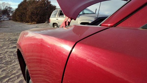 2006-2010 Dodge Charger Driver Left Front Fender Oem Prh Inferno Red 05183427Ab — photo 5