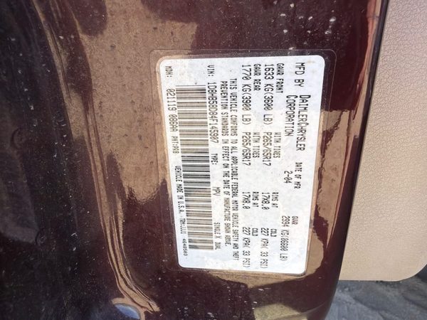 2004 Dodge Durango Ignition Coil/ignitor 5.7L — photo 6
