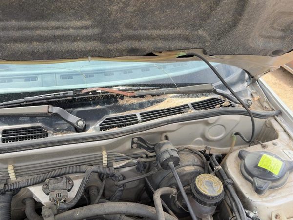 1990-1994 Subaru Legacy Windshield Wiper Cowl Vent Trim Panel Oem Cover Silver — photo 4