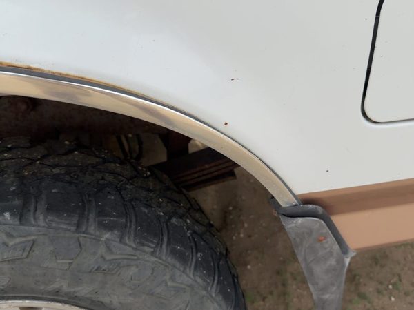1997-1999 Ford F250 Driver Left Rear Wheel Flare Moulding Oem Back — photo 6