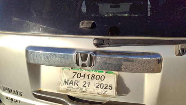 2009-2011 Honda Pilot Rear Backup Camera View With Chrome License Plate Trim Oem — photo 6