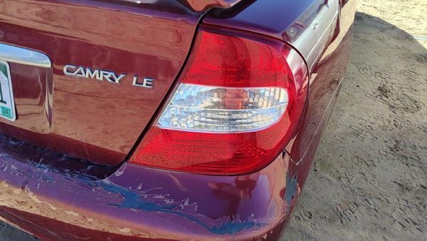 2002-2004 Toyota Camry Passenger Right Tail Light Brake Lamp Oem Rear 81550Aa050 — photo 4